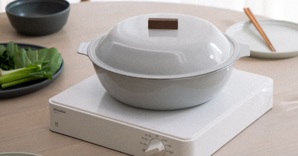 毎日の料理がもっと心地よくなる琺瑯鍋｜キントー｜KAKOMI IH琺瑯鍋サンドベージュ